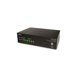 Luxul Wireless SW-100-05PD commutateur réseau Non-géré Connexion Ethernet, supportant l'alimentation via ce port (PoE) Noir