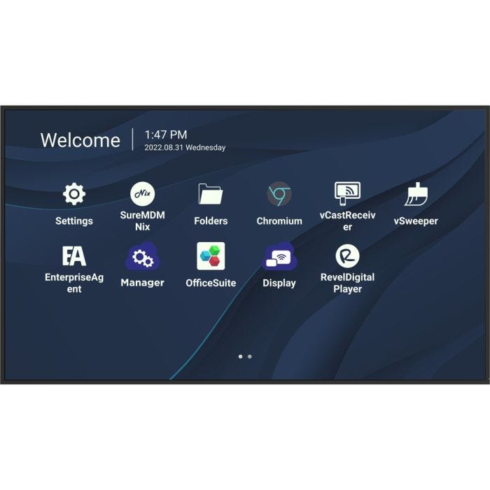 Viewsonic CDE8630 Écran d'affichage numérique 86 pouces 4K