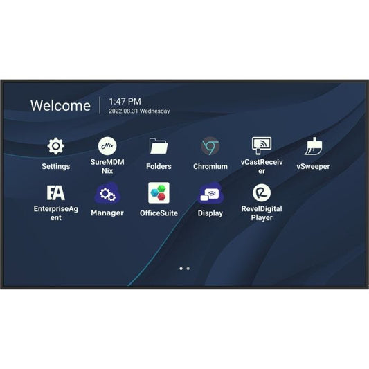 Viewsonic CDE8630 Écran d'affichage numérique 86 pouces 4K