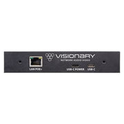 Visionary XB5 4K60 4:4:4 AV-over-IP Encoder Decoder with Unified USB-C Connectivity for Video, Audio, Ethernet, and Power