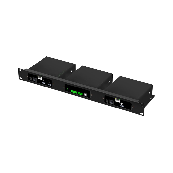 Visionary Rackmount Kit for up to 3 PacketAV Encoders and/or Decoders Horizontally in 1RU