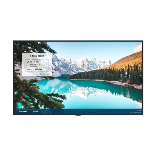 Vivitek DK753 affichage de messages Écran plat de signalisation numérique 190,5 cm (75") Wifi 500 cd/m² 4K Ultra HD Noir Android 9.0 24/7