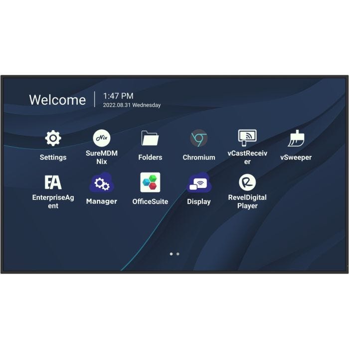 Viewsonic CDE5530 Écran 55 pouces 4K Ultra HD