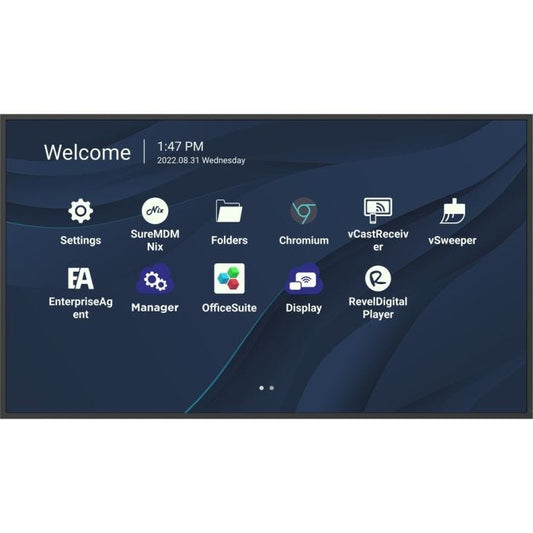 Viewsonic CDE6530 Écran 65 pouces 4K Ultra HD