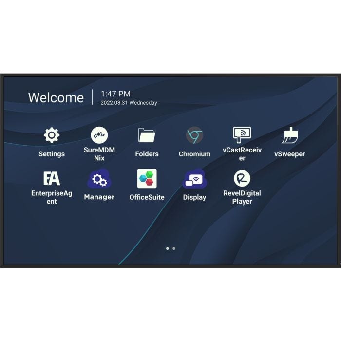 Viewsonic CDE7530 Écran 75 pouces 4K Ultra HD
