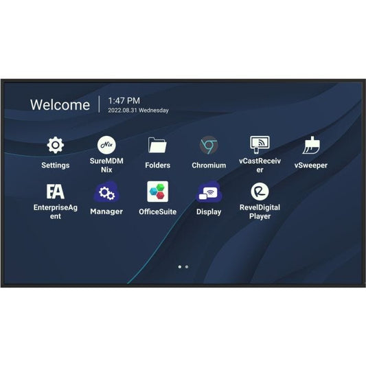 Viewsonic CDE7530 Écran 75 pouces 4K Ultra HD