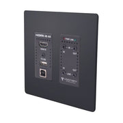 Visionary A/V Encoder (Wall Plate), 4K60 4:4:4 UHD over IP cinema quality ultra-low latency visually lossless switch matrix routable, with built-in video wall functionality; POE; Upgradeable to AES67/Dante