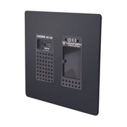 Visionary A/V Encoder (Wall Plate), 4K60 4:4:4 UHD over IP cinema quality ultra-low latency visually lossless switch matrix routable, with built-in video wall functionality; POE; Upgradeable to AES67/Dante, HDMI Only