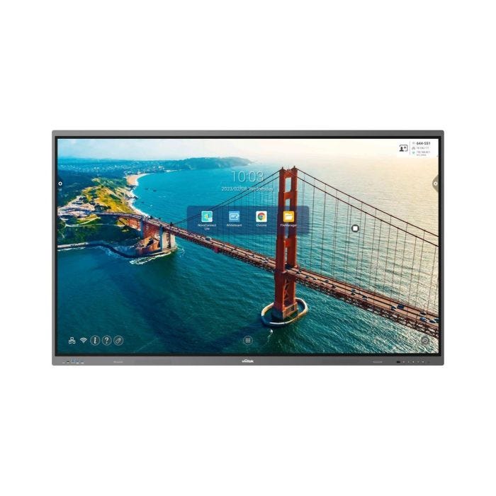 Vivitek, 86inch, touchscreen 4K-UHD, 82 kg