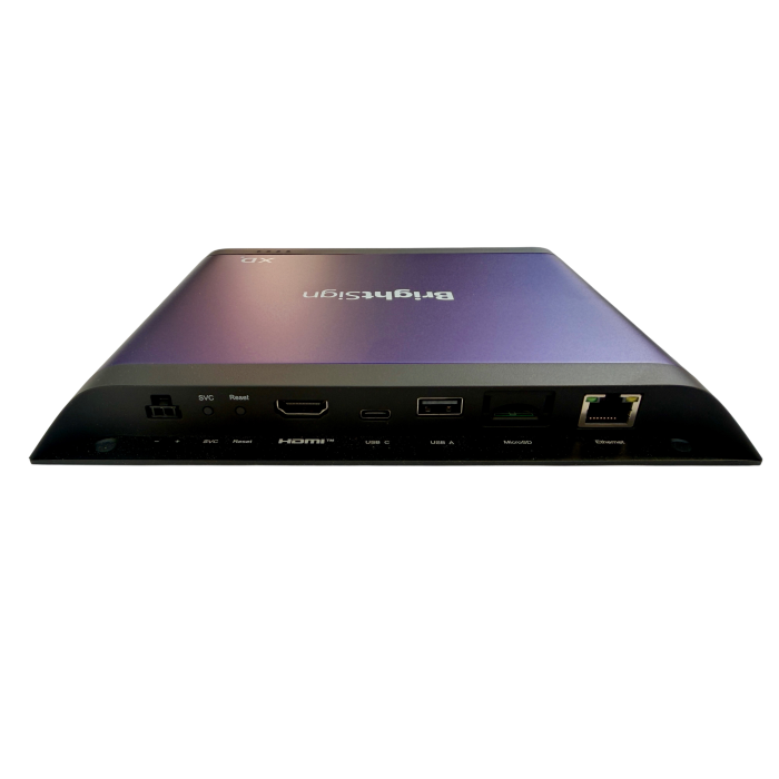 Brightsign Extend engagement VS XD236 : supporting immersive options, like touchscreens via USB and serial ports