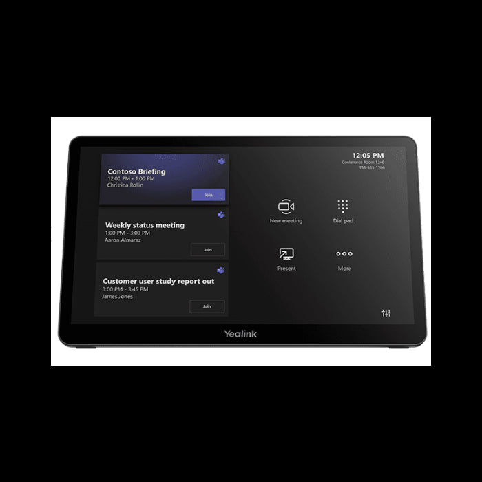 Yealink MTouch Plus Controller Noir (11.6 pouces)