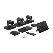 Yealink Native Zoom Rooms system for ProAV rooms : 3x SmartVision80, VCR20; MCoreKit-C5U; 1x AVHub; 1x MVC-BYOD-Extender