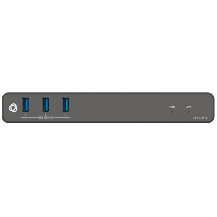 Kramer A USB 3.2 Gen 1, 5 GBps 100 meter receiver and hub for a USB 3.2 extension solution