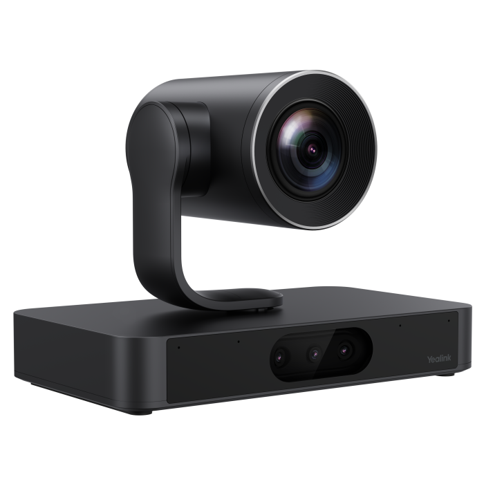 Yealink 1x SmartVision 80 quad-eye 20X optical PTZ 4K intelligent camera, 1x VCR20 remote control