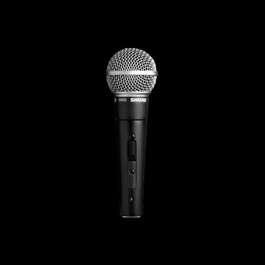 Shure SM58SE Microphone main dynamique, cardioïde, avec interrupteur