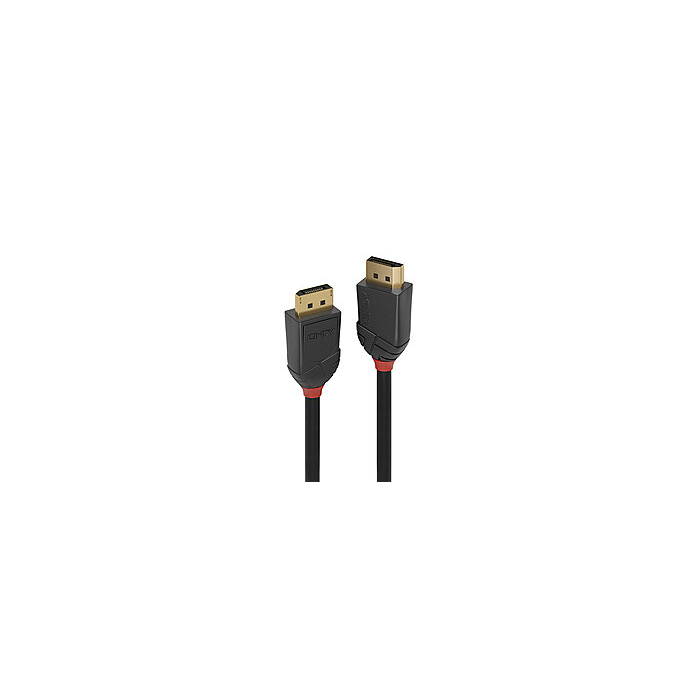 Lindy DisplayPort 2.1 54G Cable, 5m, Black Line