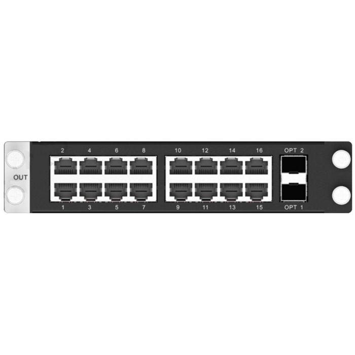 Novastar, H_16xRJ45+2x Fiber sending card
