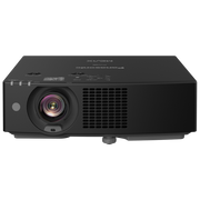 Panasonic 3LCD, 4K (3840 ? 2400 pixels), 8000 ANSI lumens, ratio 1.09?1.77:1, poids 7.4 kg. Couleur : noir.