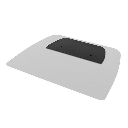 B-Tech BT4002-TCC/B Plaque de recouvrement de la base au sol, noir