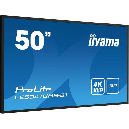 IIYAMA- Afficheur professionnel 50   LE5041UHS-B1