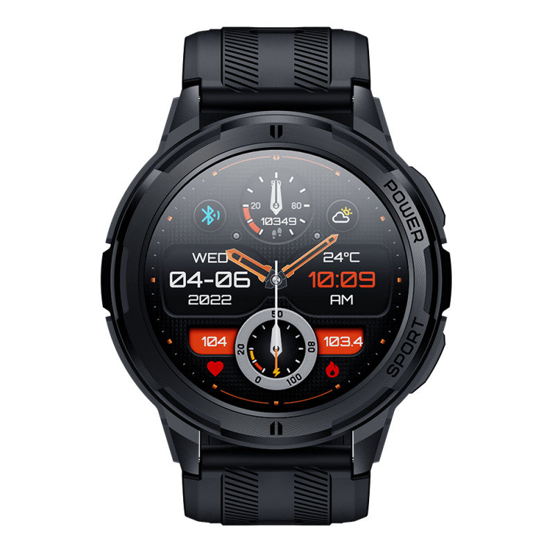 Oukitel BT10 (Montre Connectée Robuste -  1.43'' - Réponds aux appels) Noir